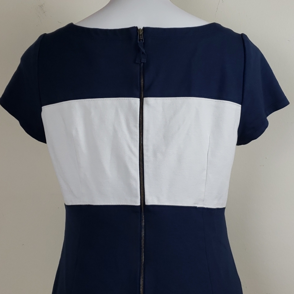 Banana Republic Navy & White Striped Dress - Picture 7 of 12
